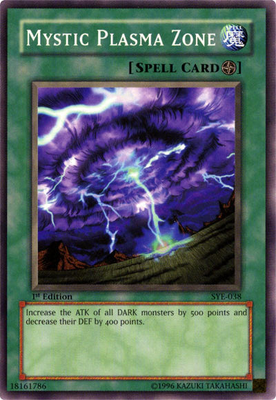 Mystic Plasma Zone [SYE-038] Common - Yu-Gi-Oh! - Card Brawlers | Quebec | Canada |