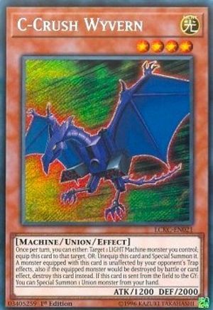 C-Crush Wyvern [LCKC-EN021] Secret Rare - Yu-Gi-Oh! - Card Brawlers | Quebec | Canada |