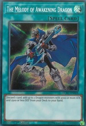 The Melody of Awakening Dragon [LCKC-EN028] Secret Rare - Yu-Gi-Oh! - Card Brawlers | Quebec | Canada |