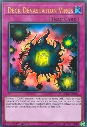 Deck Devastation Virus [LCKC-EN047] Ultra Rare - Yu-Gi-Oh! - Card Brawlers | Quebec | Canada |