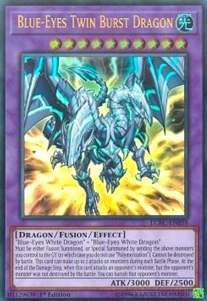 Blue-Eyes Twin Burst Dragon [LCKC-EN058] Ultra Rare - Yu-Gi-Oh! - Card Brawlers | Quebec | Canada |