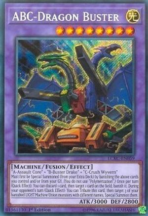 ABC-Dragon Buster [LCKC-EN059] Secret Rare - Yu-Gi-Oh! - Card Brawlers | Quebec | Canada |