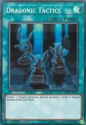 Dragonic Tactics [LCKC-EN073] Secret Rare - Yu-Gi-Oh! - Card Brawlers | Quebec | Canada |
