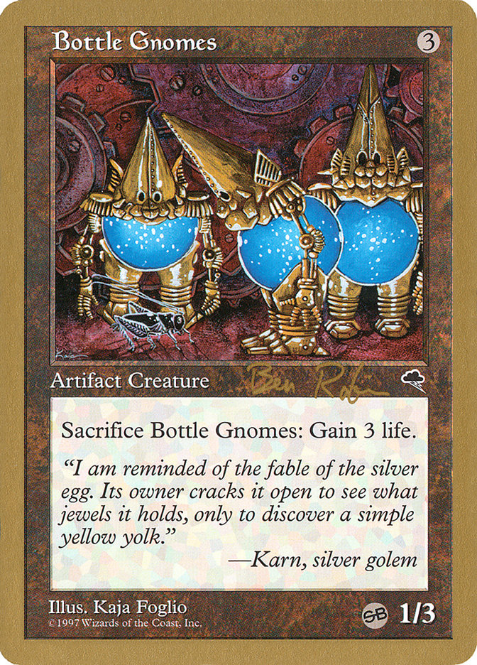 Bottle Gnomes (Ben Rubin) [World Championship Decks 1998] - Magic: The Gathering - Card Brawlers | Quebec | Canada |