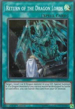Return of the Dragon Lords [LCKC-EN074] Secret Rare - Yu-Gi-Oh! - Card Brawlers | Quebec | Canada |