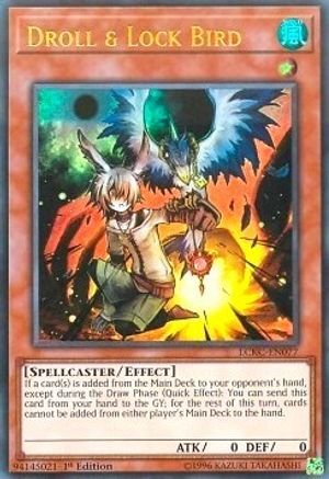 Droll & Lock Bird [LCKC-EN077] Ultra Rare - Yu-Gi-Oh! - Card Brawlers | Quebec | Canada |