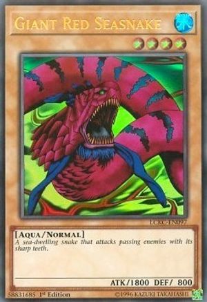 Giant Red Seasnake [LCKC-EN097] Ultra Rare - Yu-Gi-Oh! - Card Brawlers | Quebec | Canada |