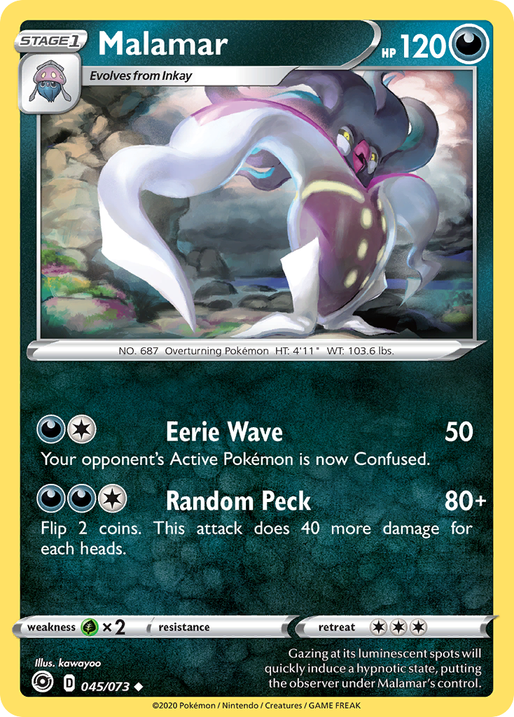 Malamar (045/073) [Sword & Shield: Champion's Path] - Pokémon - Card Brawlers | Quebec | Canada |