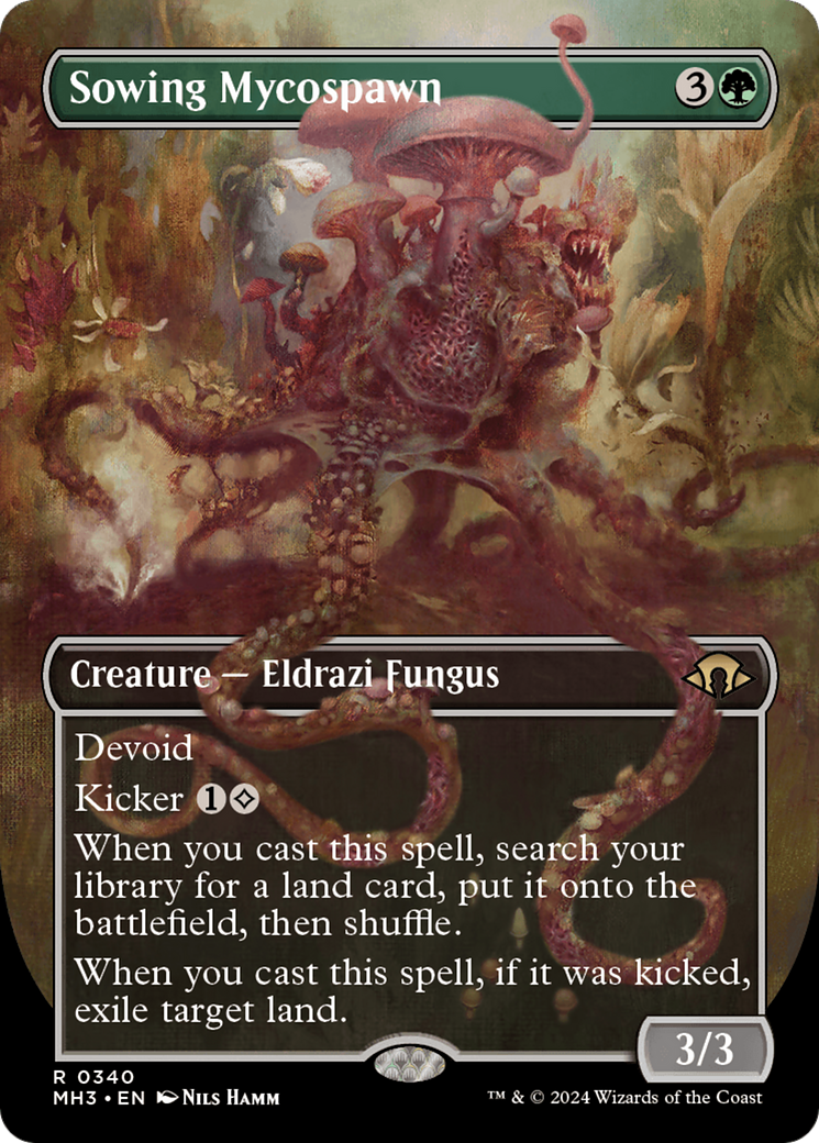 Sowing Mycospawn (Borderless) [Modern Horizons 3] - Magic: The Gathering - Card Brawlers | Quebec | Canada |