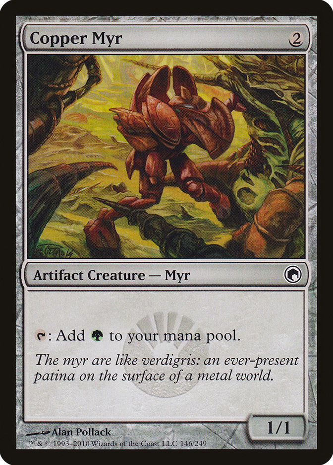 Copper Myr [Scars of Mirrodin] - Magic: The Gathering - Card Brawlers | Quebec | Canada |