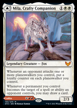 Mila, Crafty Companion // Lukka, Wayward Bonder [Strixhaven: School of Mages] - Magic: The Gathering - Card Brawlers | Quebec | Canada |