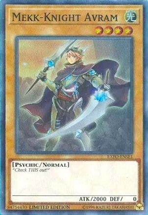Mekk-Knight Avram [EXFO-ENSE1] Super Rare - Yu-Gi-Oh! - Card Brawlers | Quebec | Canada |