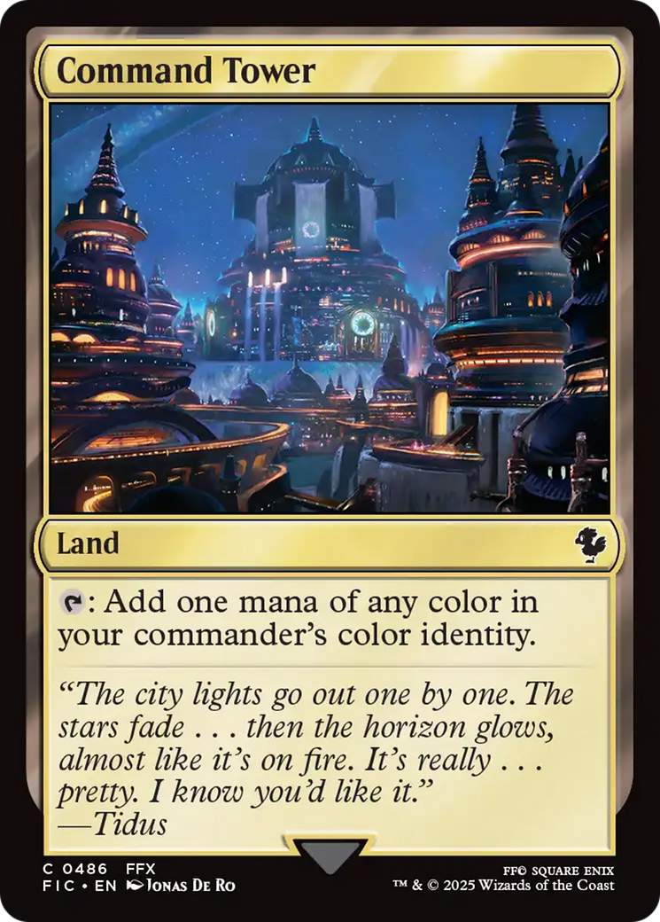Command Tower (0486) [FINAL FANTASY Commander] - Magic: The Gathering - Card Brawlers | Quebec | Canada |
