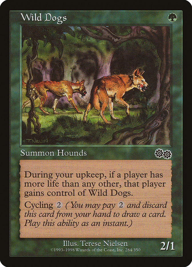 Wild Dogs [Urza's Saga] - Magic: The Gathering - Card Brawlers | Quebec | Canada |