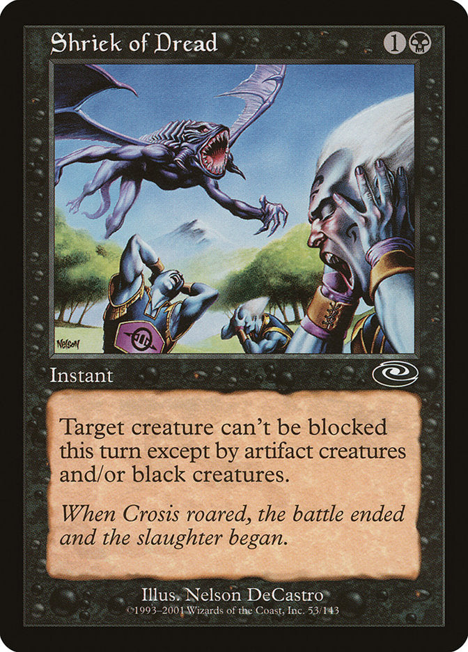 Shriek of Dread [Planeshift] - Magic: The Gathering - Card Brawlers | Quebec | Canada |