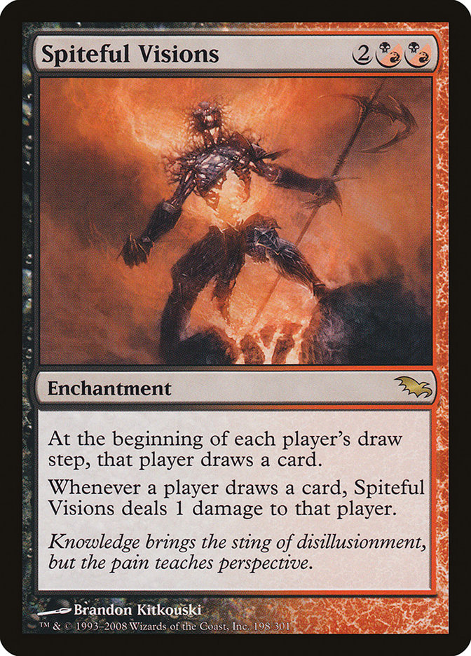 Spiteful Visions [Shadowmoor] - Magic: The Gathering - Card Brawlers | Quebec | Canada |