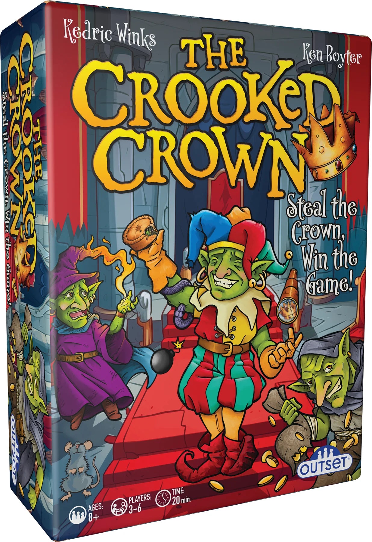The Crooked Crown - Outset - Card Brawlers | Quebec | Canada |