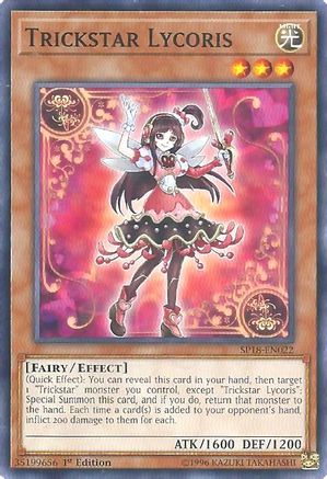 Trickstar Lycoris [SP18-EN022] Common - Yu-Gi-Oh! - Card Brawlers | Quebec | Canada |