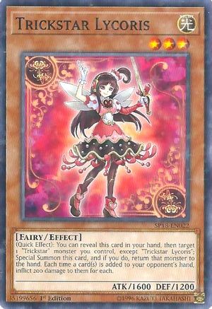 Trickstar Lycoris [SP18-EN022] Starfoil Rare - Yu-Gi-Oh! - Card Brawlers | Quebec | Canada |