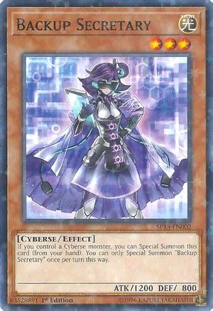 Backup Secretary [SP18-EN002] Starfoil Rare - Yu-Gi-Oh! - Card Brawlers | Quebec | Canada |