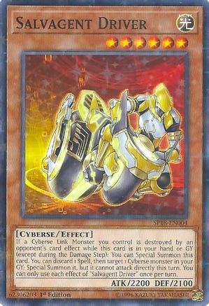 Salvagent Driver [SP18-EN004] Starfoil Rare - Yu-Gi-Oh! - Card Brawlers | Quebec | Canada |