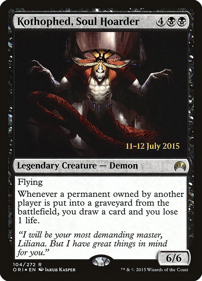 Kothophed, Soul Hoarder [Magic Origins Prerelease Promos] - Magic: The Gathering - Card Brawlers | Quebec | Canada |