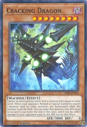Cracking Dragon [SP18-EN014] Common - Yu-Gi-Oh! - Card Brawlers | Quebec | Canada |