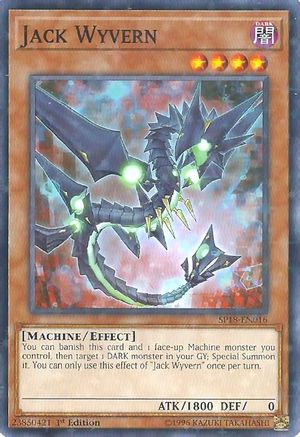 Jack Wyvern [SP18-EN016] Starfoil Rare 