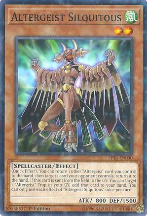 Altergeist Silquitous [SP18-EN030] Starfoil Rare