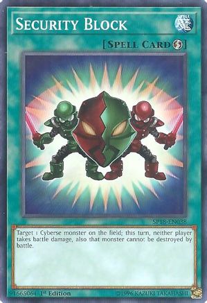 Security Block [SP18-EN038] Common - Yu-Gi-Oh! - Card Brawlers | Quebec | Canada |