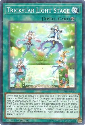 Trickstar Light Stage [SP18-EN040] Starfoil Rare - Yu-Gi-Oh! - Card Brawlers | Quebec | Canada |