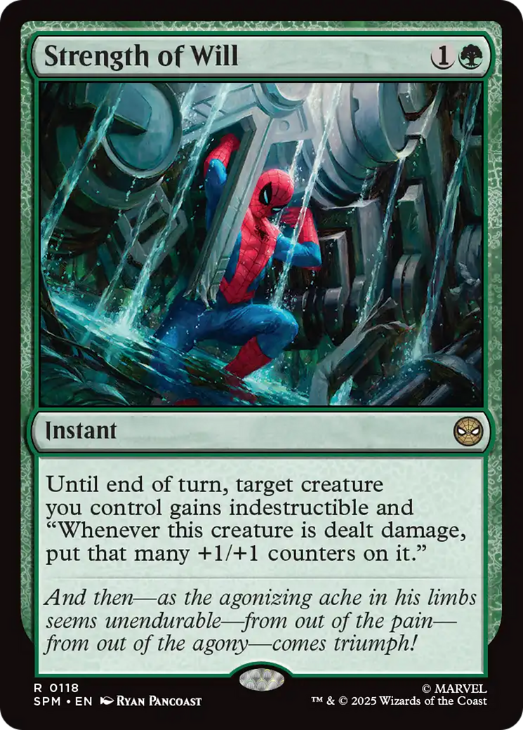 Strength of Will [Marvel's Spider-Man] - Magic: The Gathering - Card Brawlers | Quebec | Canada |