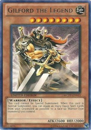 Gilford the Legend [WCPP-EN013] Rare - Yu-Gi-Oh! - Card Brawlers | Quebec | Canada |