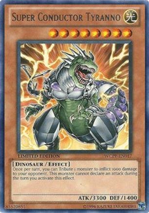 Super Conductor Tyranno [WCPP-EN017] Rare - Yu-Gi-Oh! - Card Brawlers | Quebec | Canada |