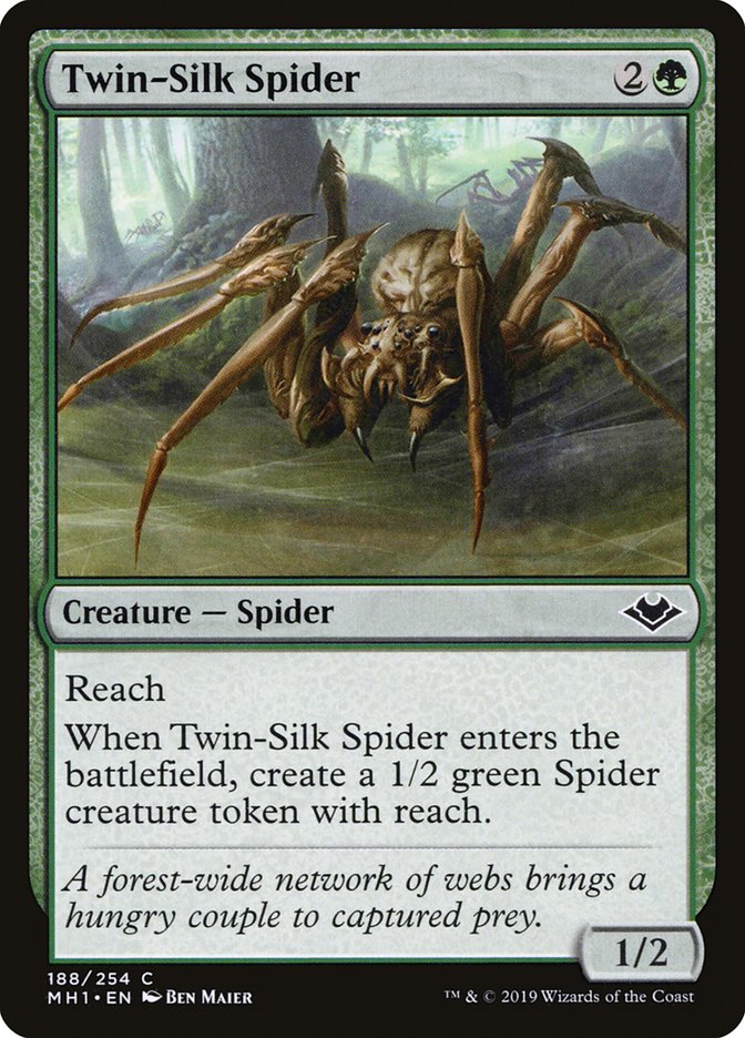 Twin-Silk Spider [Modern Horizons] - Magic: The Gathering - Card Brawlers | Quebec | Canada |