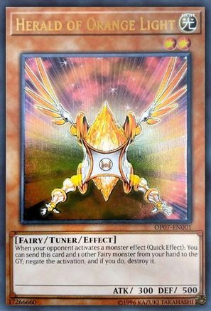 Herald of Orange Light [OP07-EN001] Ultimate Rare - Yu-Gi-Oh! - Card Brawlers | Quebec | Canada |