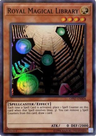 Royal Magical Library [OP07-EN004] Super Rare - Yu-Gi-Oh! - Card Brawlers | Quebec | Canada |