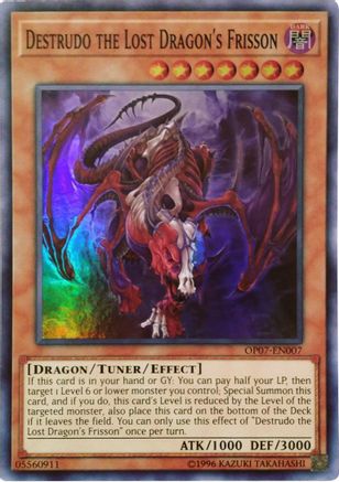 Destrudo the Lost Dragon's Frisson [OP07-EN007] Super Rare - Yu-Gi-Oh! - Card Brawlers | Quebec | Canada |