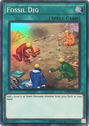 Fossil Dig [OP07-EN009] Super Rare - Yu-Gi-Oh! - Card Brawlers | Quebec | Canada |