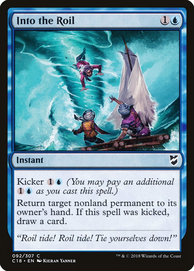 Into the Roil [Commander 2018] - Magic: The Gathering - Card Brawlers | Quebec | Canada |