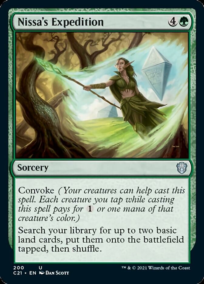 Nissa's Expedition [Commander 2021] - Magic: The Gathering - Card Brawlers | Quebec | Canada |