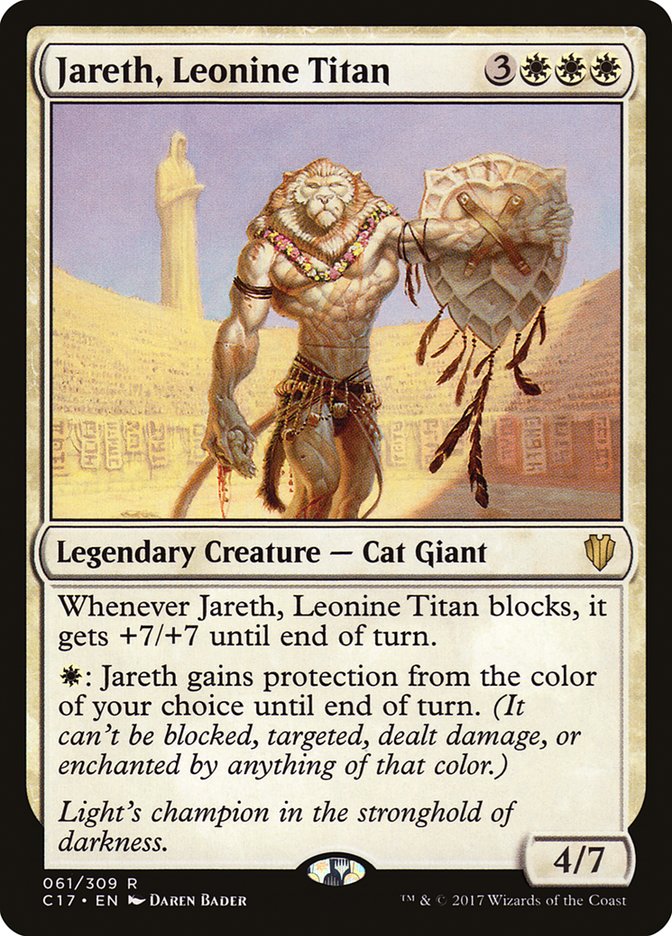 Jareth, Leonine Titan [Commander 2017] - Magic: The Gathering - Card Brawlers | Quebec | Canada |