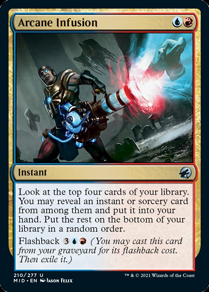 Arcane Infusion [Innistrad: Midnight Hunt] - Magic: The Gathering - Card Brawlers | Quebec | Canada |