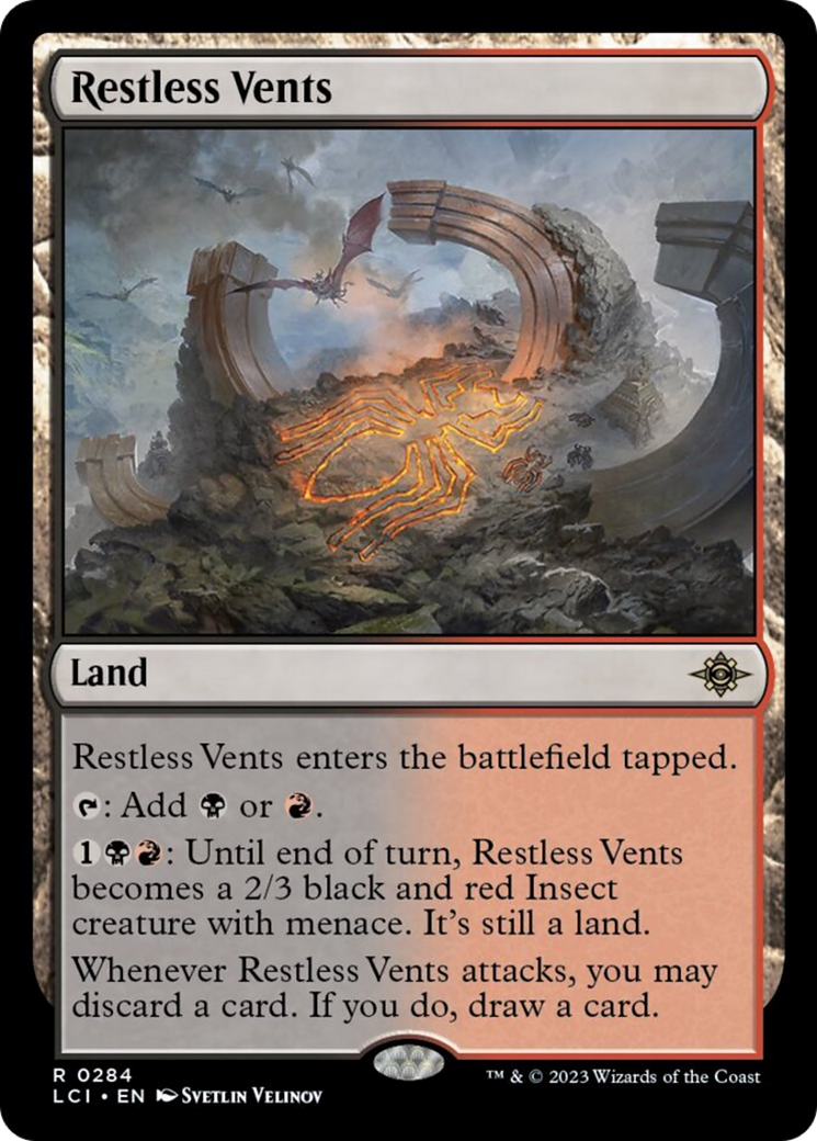 Restless Vents [The Lost Caverns of Ixalan] - Magic: The Gathering - Card Brawlers | Quebec | Canada |