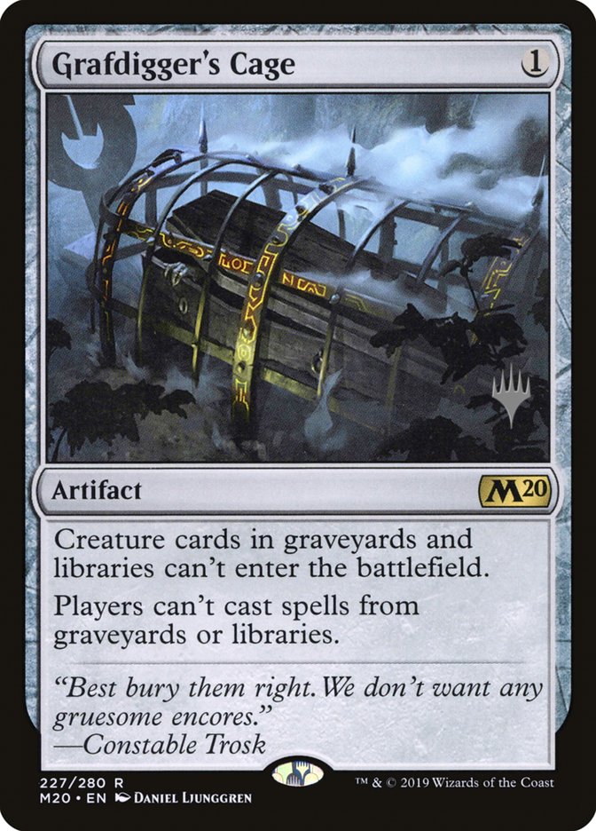 Grafdigger's Cage (Promo Pack) [Core Set 2020 Promos] - Magic: The Gathering - Card Brawlers | Quebec | Canada |