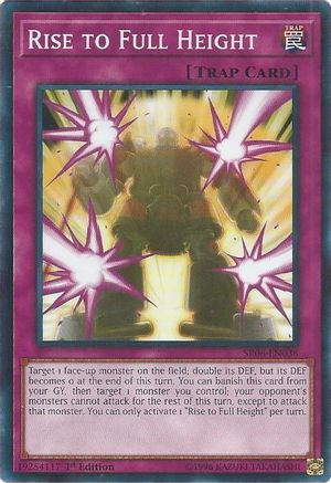 Rise to Full Height [SR06-EN038] Common - Yu-Gi-Oh! - Card Brawlers | Quebec | Canada |