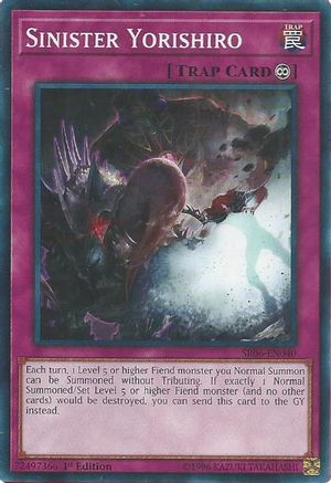 Sinister Yorishiro [SR06-EN040] Common - Yu-Gi-Oh! - Card Brawlers | Quebec | Canada |