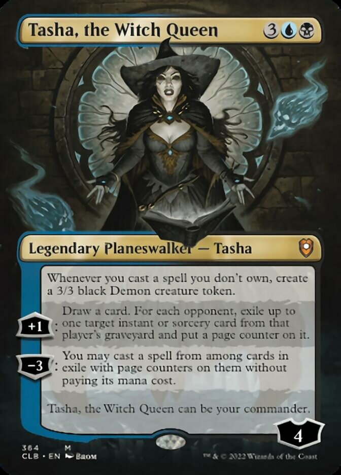 Tasha, the Witch Queen (Borderless) [Commander Legends: Battle for Baldur's Gate] - Magic: The Gathering - Card Brawlers | Quebec | Canada |