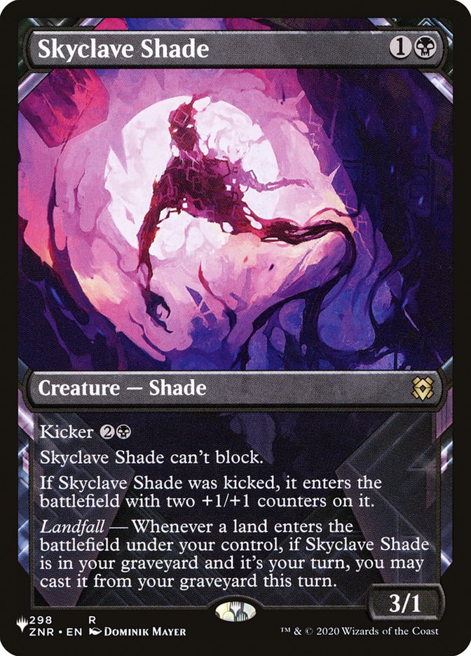 Skyclave Shade (Showcase) [The List] - Magic: The Gathering - Card Brawlers | Quebec | Canada |