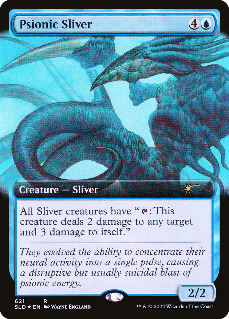 Psionic Sliver (Extended Art) [Secret Lair Drop Promos] - Magic: The Gathering - Card Brawlers | Quebec | Canada |